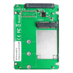 Kabinett för hårddisk - MSATA till SSD kabinett, 2,5", för 1xmSATA SSD 30x50mm