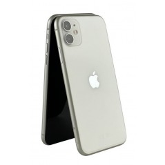 iPhone begagnad - iPhone 11 128GB White med 1 års garanti (beg)