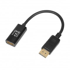 Skärmkabel & skärmadapter - iBOX DisplayPort till HDMI-adapter med 4K 30Hz och ljud