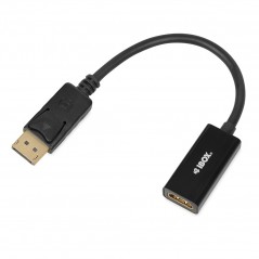 Skärmkabel & skärmadapter - iBOX DisplayPort till HDMI-adapter med 4K 30Hz och ljud