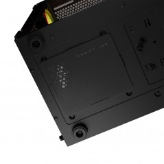 Komponenter - Logic PORTOS Mini Tower chassi ARGB med Tempered glass Black (NY)