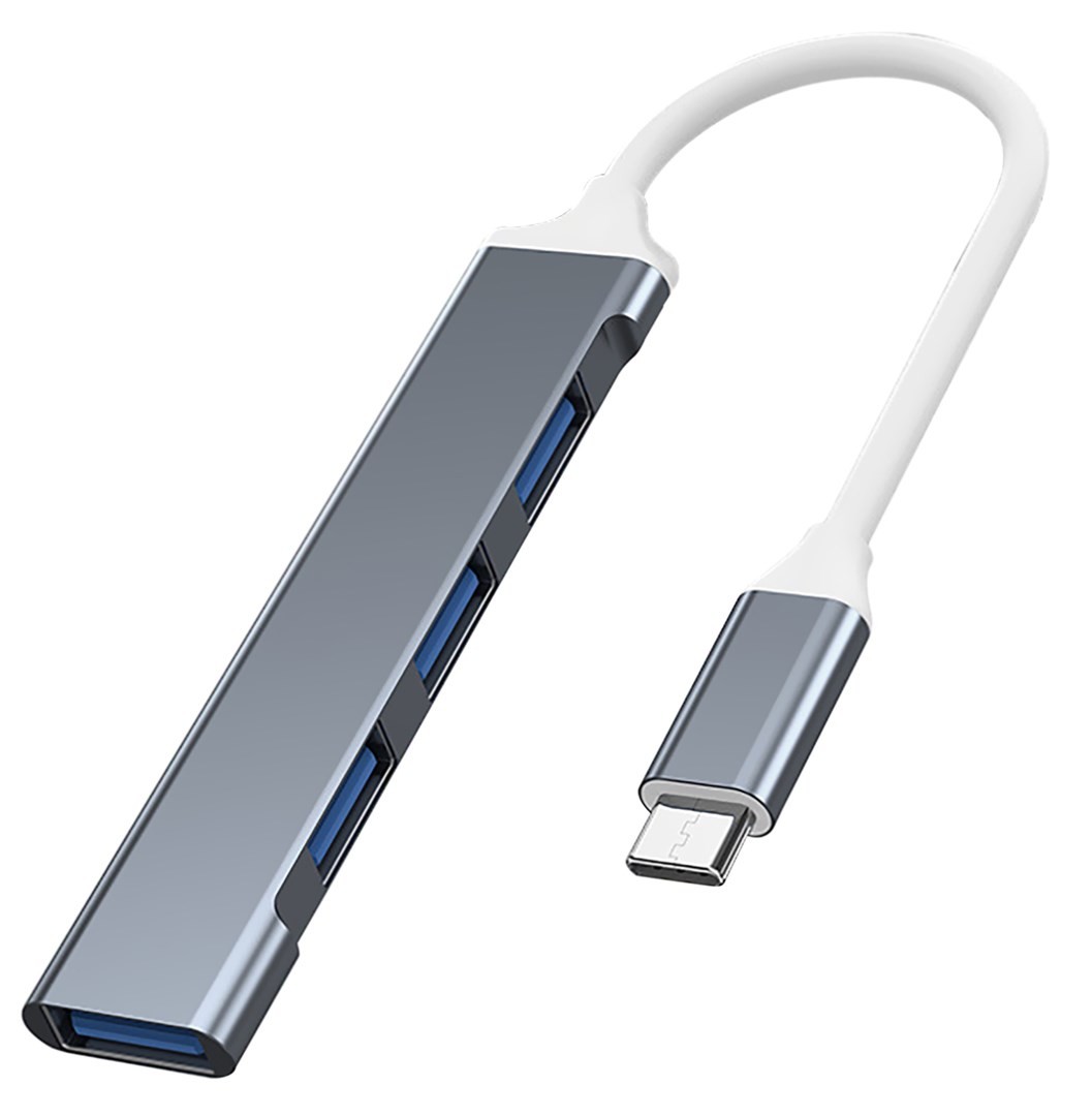 VAKOSS USB-C hubb till 1xUSB 3.0 3xUSB 2.0