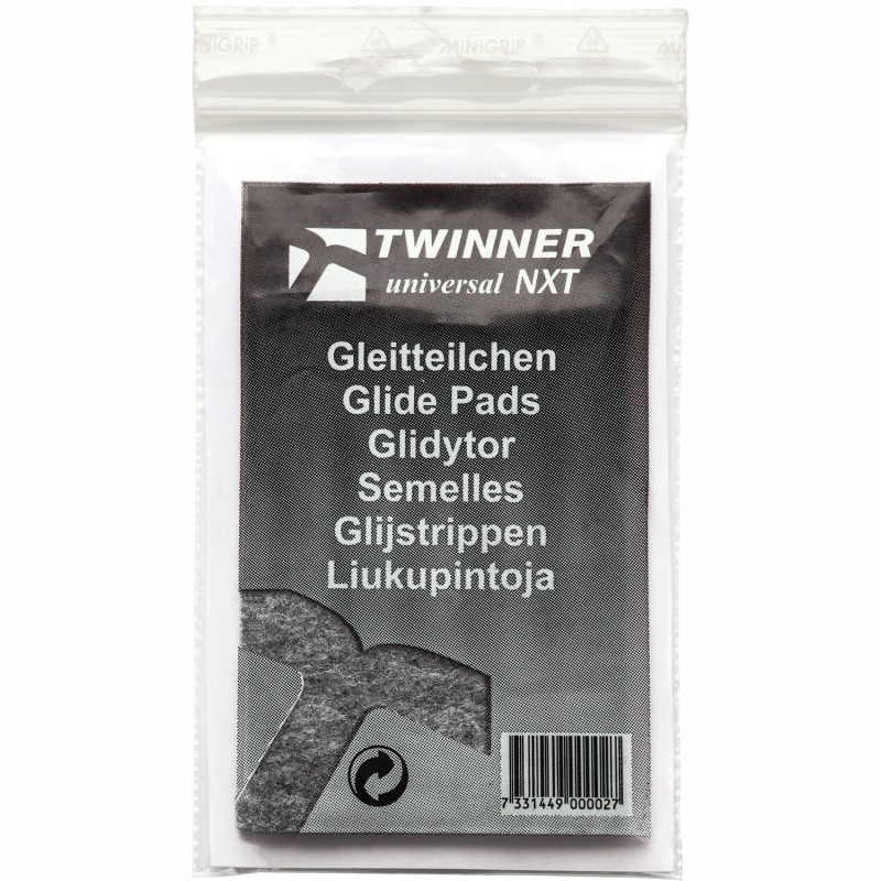 Dammsugare - Twinner extra glidytor till Twinner NXT SVART