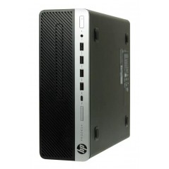 Stationär dator begagnad - HP ProDesk 600 G3 SFF i3 8GB 128GB SSD Win10 Pro (beg)
