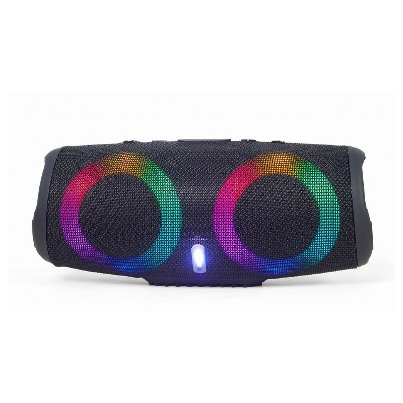 Batteridriven högtalare - Gembird SPK-BT-LED-02 portabel bluetooth-högtalare med belysning