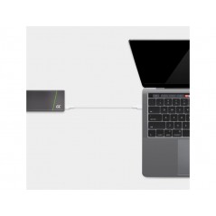 USB-C kabel - GreenCell USB-C till USB-C ladd- & synkkabel PowerStream PD 60W Ultra Charge QC3.0