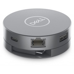 Skärmkabel & skärmadapter - Dell USB-C 6-1 multiportadapter med USB 3.2, HDMI, DisplayPort, LAN