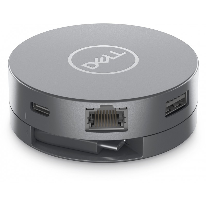 Skärmkabel & skärmadapter - Dell USB-C 6-1 multiportadapter med USB 3.2, HDMI, DisplayPort, LAN