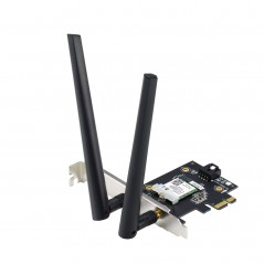 Trådlösa nätverkskort - Asus trådlöst PCIe WiFi 6 nätverkskort med Bluetooth 5.2
