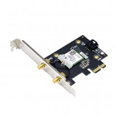 Trådlösa nätverkskort - Asus trådlöst PCIe WiFi 6 nätverkskort med Bluetooth 5.2