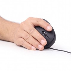 Trådad mus - Ergonomisk vertikal mus från Gembird