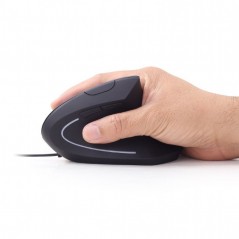 Trådad mus - Ergonomisk vertikal mus från Gembird