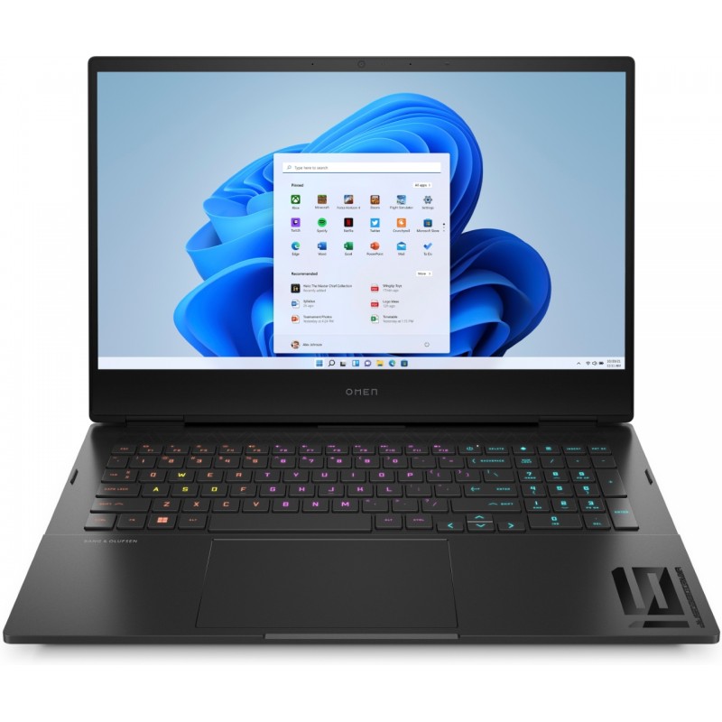Laptop 16-17" - HP OMEN 16-k0089no 16.1" Quad HD i9-12 32GB 2TB SSD RTX 3070 Ti 8GB Win 11