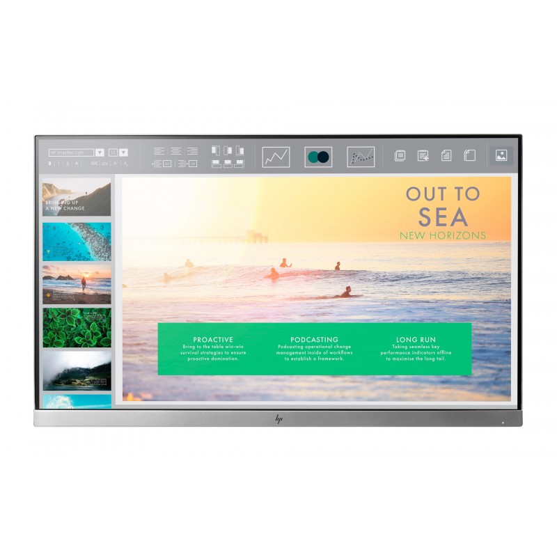 Skärmar begagnade - HP EliteDisplay E233 23" LED-skärm med IPS-panel (beg utan fot - kan köpas separat)