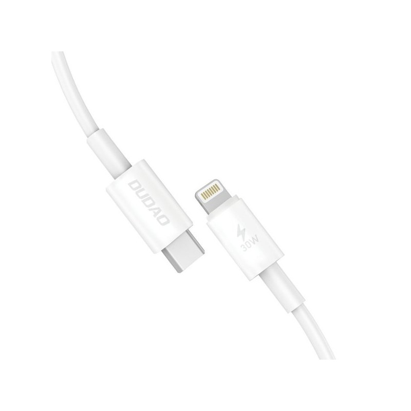Laddare och kablar - Dudao lightningkabel till USB-C 1 meter