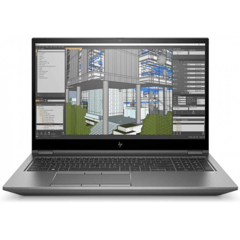 Laptop 14-15" - HP ZBook Fury 15 G7 15.6" Full HD i7-10 32GB 1TB SSD T2000 4GB Win 10/11* Pro