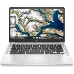 Laptop 14-15" - HP Chromebook 14a-na1014no 14" Full HD Intel 8GB 128GB SSD ChromeOS Turkosblå