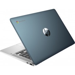 Laptop 14-15" - HP Chromebook 14a-na1014no 14" Full HD Intel 8GB 128GB SSD ChromeOS Turkosblå