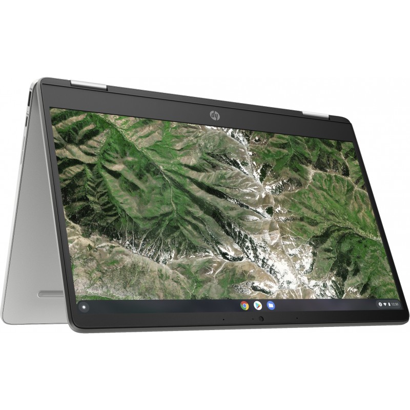 Laptop 14-15" - HP Chromebook x360 14a-ca0802no 14" Full HD Touch Intel 4GB 64GB Silver demo