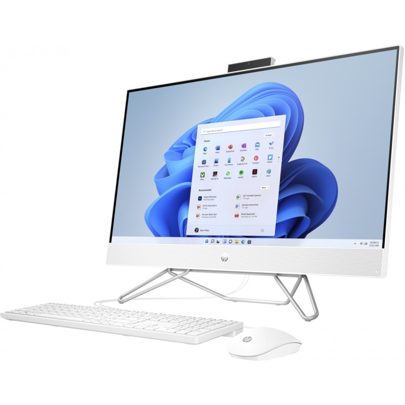 All-in-one-dator - HP All-in-One 27-cb0085no 27" Full HD Ryzen 7 16GB 512GB SSD Win 11