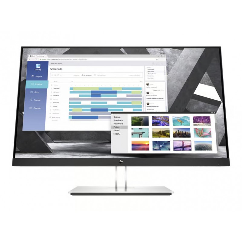 Qhd Led Panel HP E27q G4 ergonomisk 27-tums QHD LED-skärm med IPS-panel - E27q G4...
