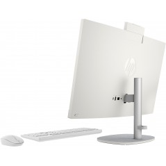 All-in-one-dator - HP All-in-One 24-cr0824no 24" Full HD Ryzen 5 8GB 512GB SSD Win 11 Shell White