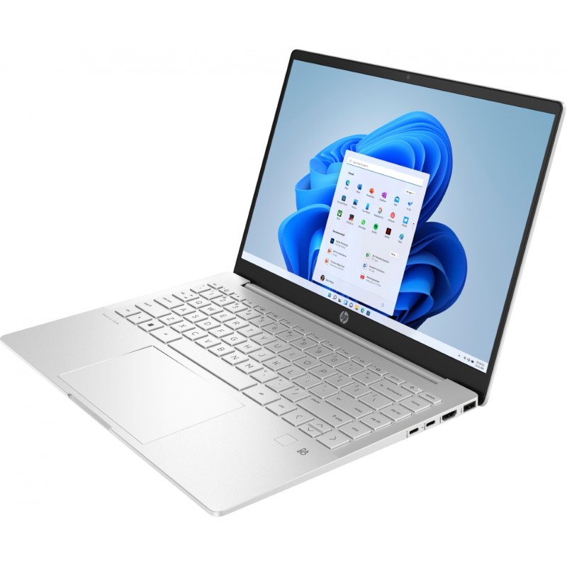 Laptop 14-15" - HP Pavilion Plus 14-eh0036no 14" 2.8K OLED i7-12 16GB 512GB SSD Win 11 Natural Silver demo