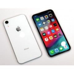 iPhone begagnad - iPhone XR 128GB White med 1 års garanti (beg)