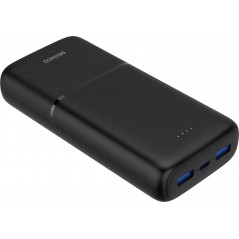 Powerbank 20 000 mAh, 2x USB-A, 1x USB-C 20W PD (Power Delivery)