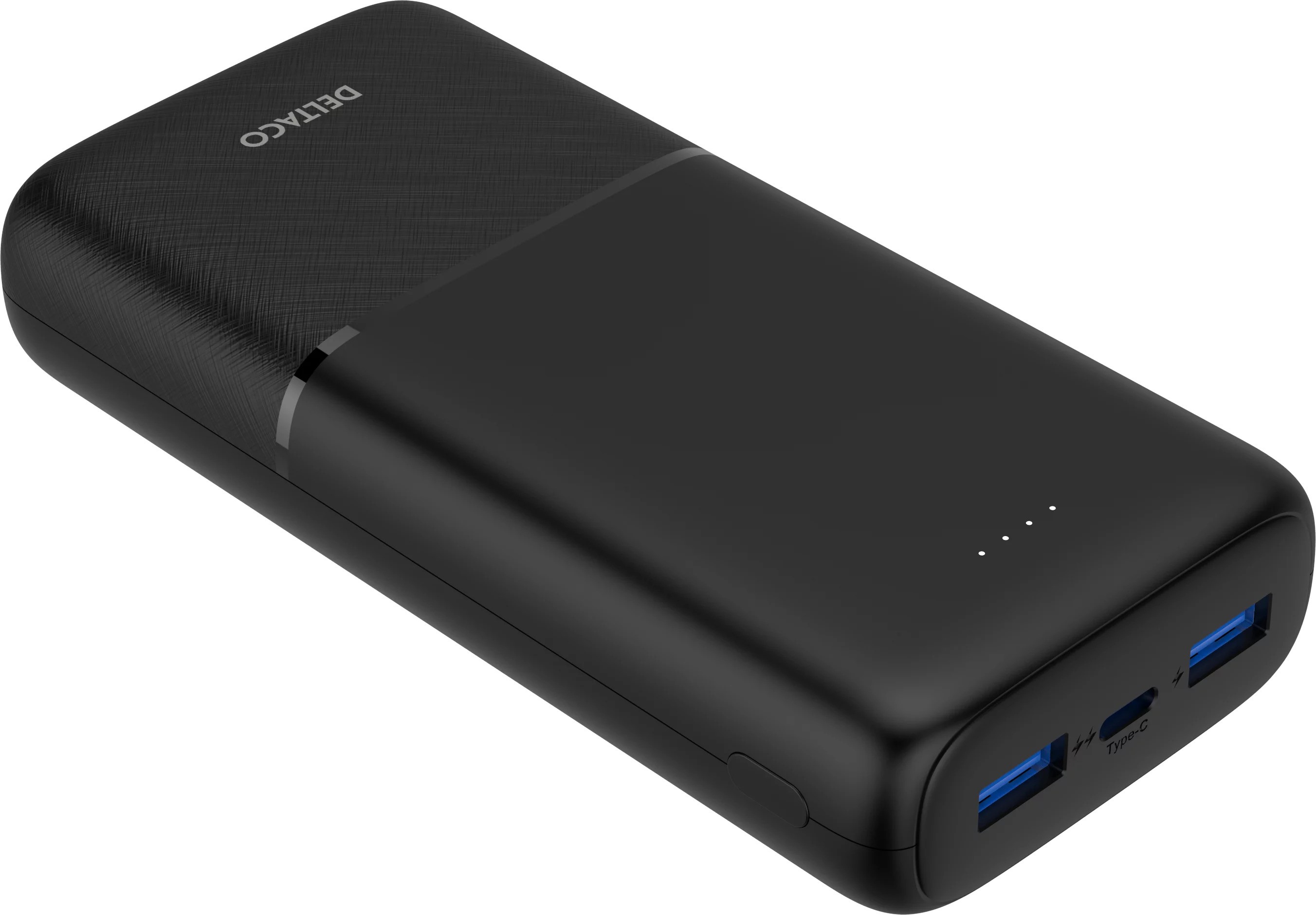 Powerbank 20 000 mAh, 2x USB-A, 1x USB-C 20W PD (Power Delivery)