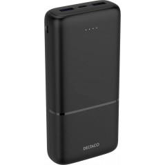 Portabla batterier - Powerbank 20 000 mAh, 2x USB-A, 1x USB-C 20W PD (Power Delivery)