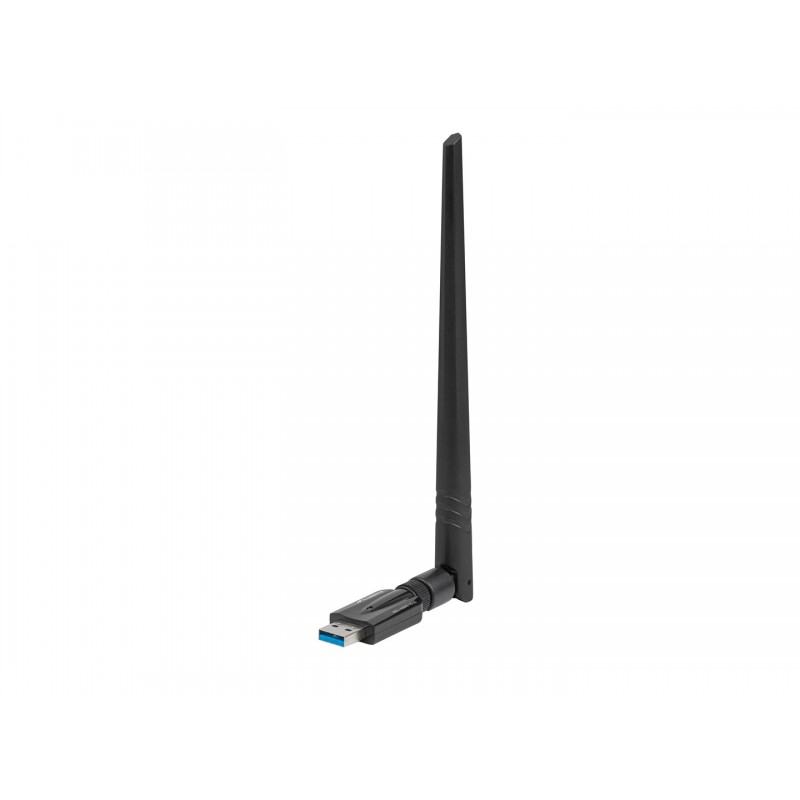 Trådlösa nätverkskort - Trådlöst WiFi USB-nätverkskort Dual Band 2.4GHz/5GHz 1200Mbps