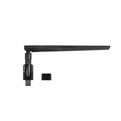 Trådlösa nätverkskort - Trådlöst WiFi USB-nätverkskort Dual Band 2.4GHz/5GHz 1200Mbps