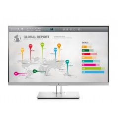 Skärmar begagnade - HP EliteDisplay E273q 27" 2K 1440p IPS-skärm med USB-hubb (beg utan fot - kan köpas separat)