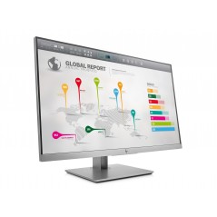 Skärmar begagnade - HP EliteDisplay E273q 27" 2K 1440p IPS-skärm med USB-hubb (beg utan fot - kan köpas separat)