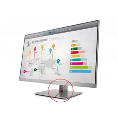 Skärmar begagnade - HP EliteDisplay E273q 27" 2K 1440p IPS-skärm med USB-hubb (beg utan fot - kan köpas separat)