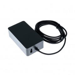 Microsoft Surface laddare - Greencell laddare till Microsoft Surface Pro, Surface Laptop, Surface Book mfl om 60W+5W USB-A