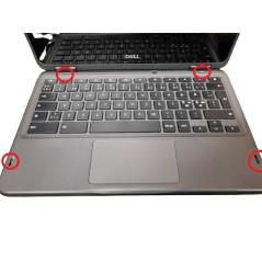 Laptop 12" beg - Dell Chromebook 3100 11.6" 2-in-1 4GB 32GB (beg) (saknade plastdetaljer)