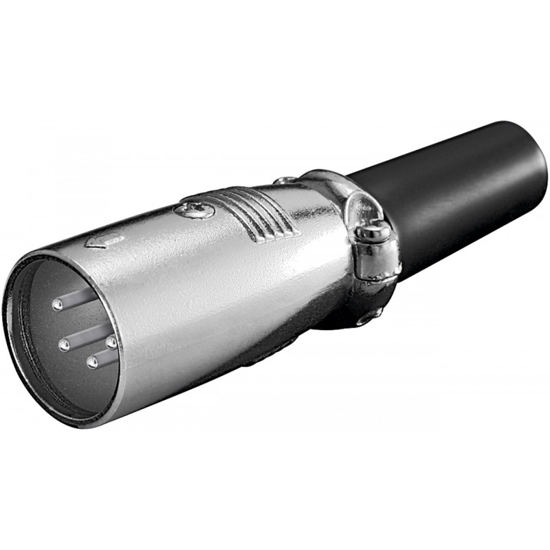 Ljudkabel & ljudadapter - Mikrofonplugg XLR hane (4-pin)