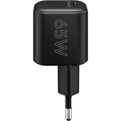 Nano superkompakt strömadapter med USB-C PD 65W och snabbladdning (datorladdare)