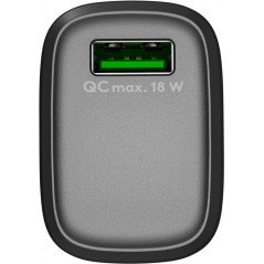 Laddare och kablar - USB-strömadapter med 18 Watt snabbladdning (QC 3.0)