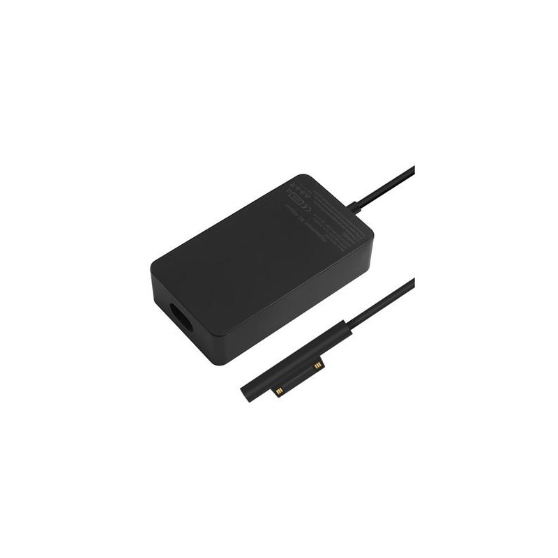 Microsoft Surface laddare - 102 Watt Laddare till Microsoft Surface Book, Surface Pro, Surface Laptop med USB-A