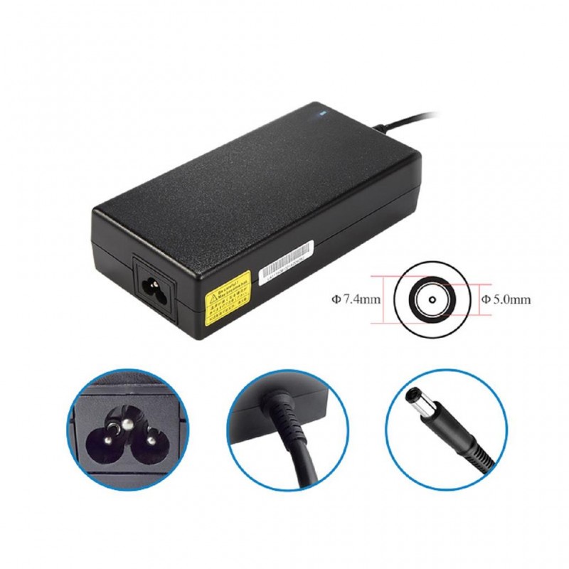 Dell laddare - Kompatibel Dell 240 watt datorladdare 7.4X5.0mm (beg)