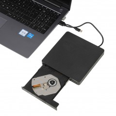 Extern DVD-brännare - iBox extern CD/DVD-brännare med USB-anslutning (USB 3.1 Gen 1) & USB-C