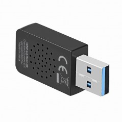 Trådlösa nätverkskort - Trådlöst WiFi USB-nätverkskort med Dual Band 2.4GHz/5GHz 1300Mbps