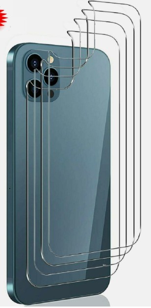Skydd av härdat glas till iPhone 15 baksida (ej framsida)