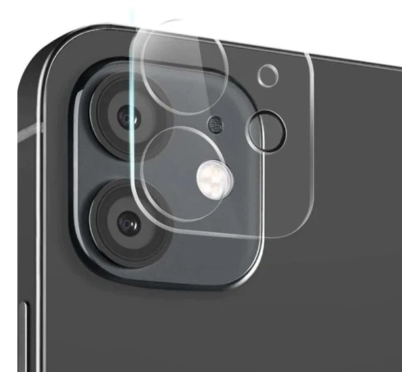 Skydd av härdat glas till iPhone 15 PRO kamera (ej framsida)