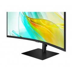 Skärmar begagnade - Samsung S34A650UXU 34" välvd skärm med USB-C 90W Power Delivery 3440 x 1440 (beg)