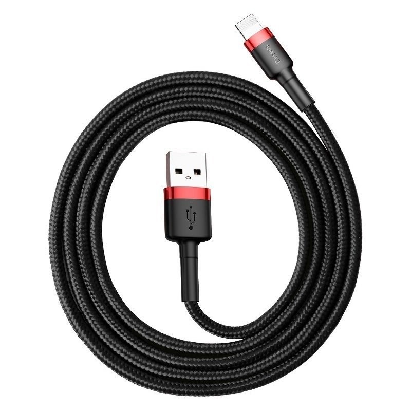 Laddare och kablar - Baseus Lightningkabel till iPhone & iPad 2 meter