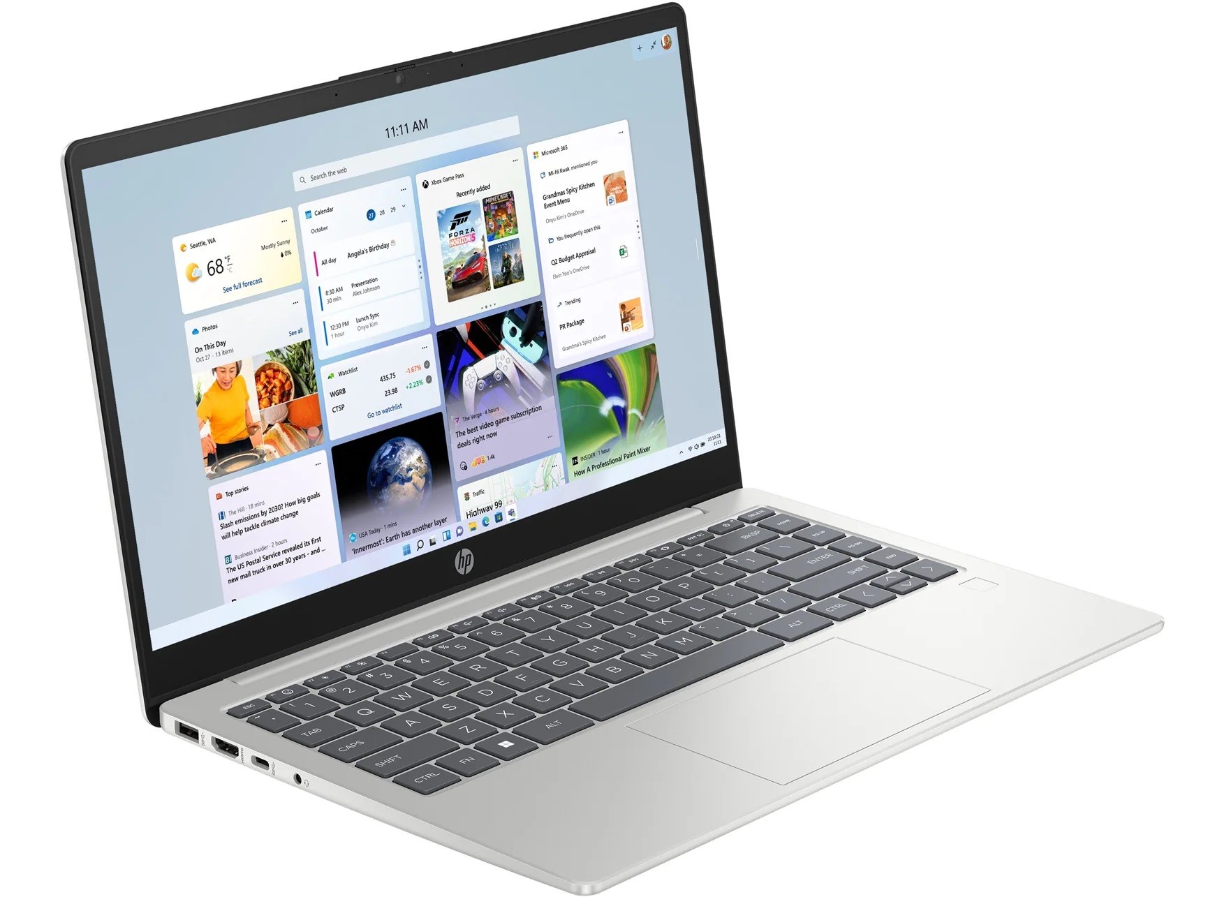 HP 14-ep0046no 14" Full HD i5-13 8GB 512GB SSD Win 11 Natural Silver